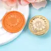 Etiqueta com Selo de Cera com Logotipo Personalizado, Adesivo para Selar Convite de Casamento, Adesivo de Etiqueta com Selo de Cera, Carimbo de Selo de Cera