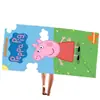Toalla de Playa Serie Cerdo Peppa Linda Transfronteriza Microfibra Toalla de Baño Estampada Toalla para Fiesta en la Playa al Aire Libre de Verano