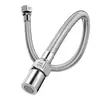 Fornecimento de Fábrica Tubo de Extensão de Entrada de Água para Torneira de Aço Inoxidável 304 Junta Giratória Universal Doméstica Interface de 4 Pontos Extensor Anti-respingo