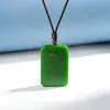 Mongolia Exterior Material Marca de Paz y Seguridad Alta Imitación Jade Hetian Material Boca Amarilla Marca Pan Qemal Jade Blanco Verde Marca Paz E18