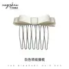 Nuevo peine anti-deslizante estilo coreano con un delicado lazo de mariposa, diseñado para mujeres, creando un peinado alto elegante, y con un elegante pasador lateral y accesorio para el cabello