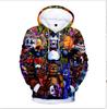 Sudadera de manga larga con capucha y estampado digital 3D de Amazon, de tendencia transfronteriza