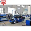 Máquina Automática de Tubo Espiral, Máquina de Curvatura de Tubo Redondo com Costura Espiral de Parede Fina, Equipamento de Transporte de Material a Granel Controlado por Computador