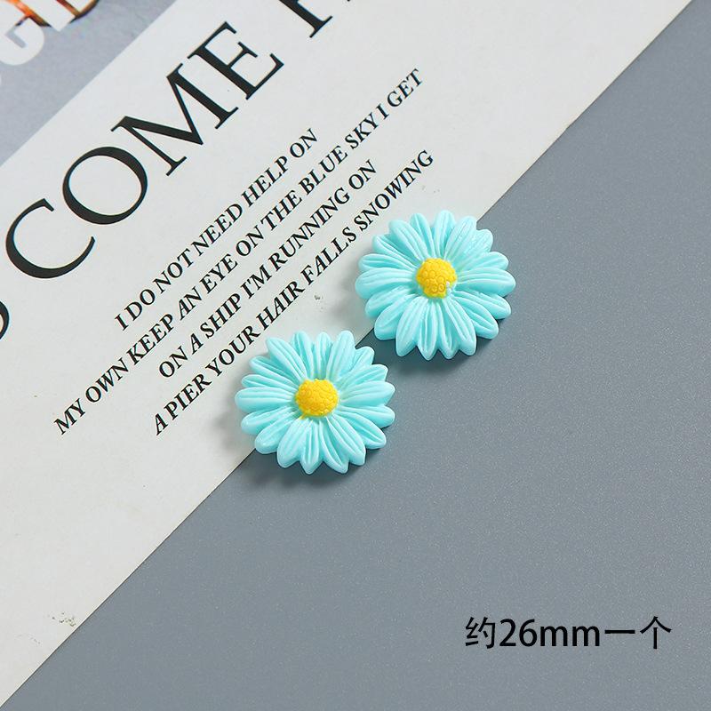 SKU-18-浅绿雏菊26mm