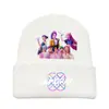 Gorro + Guantes 2025 Amazon Nuevo Drama Coreano Personaje de Dibujos Animados Estampado Gorro de Punto Gorro de Lana Gorro Cálido