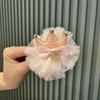 Accesorios para el cabello de niños tocado damas de honor corona de malla pasador pasador de cumpleaños para bebé corona pasador de año nuevo tocado al por mayor