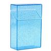 Pitillera Caja Vacía Nuevo Color Polvo Transparente Flash Caja de Almacenamiento de Cigarrillos Moderna Conveniente a Prueba de Presión a Prueba de Humedad Estuche de Plástico para Cigarrillos