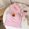 9096# rayon impresso bonito vento quente camisola mulheres com almofada de peito um- peça desgaste exterior desgaste interior belas mulheres de volta