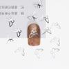 Joia Borboleta Oca para Nail Art Liga Metálica Patch Decoração Ouro Rosé Vintage Pacote de Material DIY Patch Borboleta para Nail Art