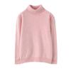 Cálido Suéter de Cachemir Suave y Ceroso Otoño e Invierno Ropa de Punto para Niños Cuello Alto Suéter Básico para Niñas Suéter de Bebé Cachemir Cálido