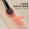 Pincel de Maquiagem Chanfrado M65 para Blush Líquido, Especializado para Blush Cremoso, Cerdas de Fibra Macia