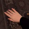 Pulsera de Borla Genial y Anillo Integrado Lujo Accesible Cos Accesorios de Mano Nicho Gama Alta Estilo Dulce y Genial