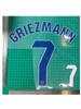 25-26 Atlético de Madrid Local Ropa para Niños B Productos 7 # Griezmann Número de Jersey Letra Número de Transferencia de Calor Caliente