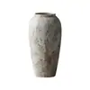 Jingdezhen Jarro de Cerâmica Grossa Retrô Nostálgico Novo Estilo Chinês Decoração de Bancada de Hotel B&B Artesanato de Exibição de Galhos Secos de Salgueiro