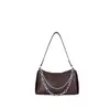 Bolsa de ombro estilosa com corrente estilo coreano para mulheres, novo modelo outono 2026, bolsa de ombro único, qualidade para o dia a dia, bolsa transversal de grande capacidade