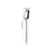 Novo Conjunto de Talheres de 5 Peças Amazon com Padrão de Pedra, Cabo Quadrado, Garfo, Colher, Faca para Steak, Faca de Sobremesa, Estilo Ocidental de Luxo Leve Espessado para Hotel