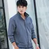 Traje Esportivo para Meia-Idade e Idosos Masculino Primavera e Outono Tamanho Grande Manga Longa Masculino de Meia-Idade Casual para Corrida Roupa Esportiva Traje de Pai