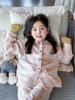 Roupas Infantis Weimu Pijama Infantil Outono 2026 Novo Conjunto de Roupa de Casa Cartoon para Meninas Peça Única Roupas de Bebê