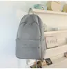 Mochila minimalista de nailon para uso diario y para ir al trabajo, nueva colección primavera/verano 2026, gran capacidad, adecuada para estudiantes de secundaria y preparatoria