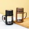 Vaso con asa, taza de agua portátil para el hogar, taza de té, taza de agua de color de alto valor para la oficina, taza de color en stock
