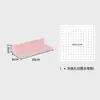 Accesorios para panel perforado ganchos decorativos estante de almacenamiento de agujero redondo organizador de escritorio de montaje en pared pegatinas magnéticas