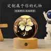 Lámpara de noche personalizada de bola de cristal luminosa, un regalo conmemorativo creativo y práctico para niños y niñas en su cumpleaños, o como decoración para el Día del Maestro.