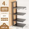 ¡Gran mejora para el almacenamiento del fregadero y los utensilios de cocina! Organiza ollas y sartenes en capas dentro del gabinete de la cocina