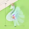 Estrella de Cinco Puntas Unicornio Ciervo Malla Cisne Lentejuelas Accesorios DIY Broche Pasador Adorno para el Cabello Accesorios para Ropa Accesorios con Forma de Corazón