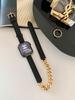 Pulseira série ouro preto para applewatch apple watch iwatch9 geração 8765432