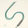 Cordão para Pingente Tecido à Mão Corda de Colar de Quatro Fios Corda de Pingente de Jade de Cera de Abelha Corda Pendurada no Pescoço Ajustável para Homens e Mulheres