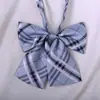 Corbata de Lazo JK Japonesa Uniforme de Estudiante Camisa Cuello Pequeño Flor Estilo Universitario Traje de Marinero Lazo Combinable Rojo Azul