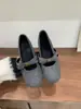 Sapatos Mary Jane Aumentadores de Altura Estilo Chanel para Mulheres, Outono e Inverno 2025 Bico Redondo Pelúcia Quente Sapatos de Plataforma Grossa