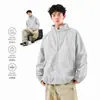 Chaqueta Ligera para Hombre de Primavera y Otoño, con Cuello Alto, para Exteriores, Marca Americana de Tendencia, Silueta Corta, Ropa de Abrigo