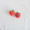 Broche de fruta de felpa de dibujos animados, fresa, sandía, aguacate, piña, pin, bolsa, accesorios para ropa, accesorios