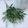 Plantas Verdes Artificiais para Casamento, Grama Aspargo Verde Estilo Floresta, Flores Artificiais Verdes, Materiais Florais Artificiais para Casamento, Série de Decoração para Salão de Casamento