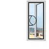 Mosquiteros de Ventana a Medida, Cortinas de Puerta de Pantalla Invisibles de Autoinstalación para Uso Doméstico, Autoadhesivas para Ventanas de Apertura Exterior, Fácil Instalación sin Taladrar