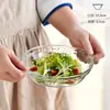 Apto para Microondas y Horno, Plato para Hornear de Vidrio Espeso, Plato para Cocinar Pescado al Vapor, Vajilla, Bandeja para Hornear de Vidrio Resistente a Altas Temperaturas para el Hogar