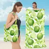 Toalla de Playa Todo en Uno Bolso de Hombro, Plegable Portátil Multifuncional Toalla Estampada de Vacaciones, Toalla de Baño de Secado Rápido