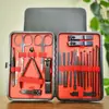 Set de Cortauñas Acero Inoxidable Hogareño Cortauñas Grandes Set Completo Portátil para Hombres de Negocios