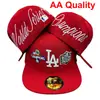 2026 Nueva Gorra de Béisbol de Equipo de Liga de Comercio Exterior Transfronterizo Más Vendida con Patrón Aa, Visera Plana, Gorra de Visera Plana de Talla Moderna