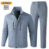 Roupa Antiestática, Fato de Roupa de Trabalho Elástico, Roupa de Proteção do Trabalho Masculina, Resistente ao Desgaste, Resistente à Sujeira, Reparo Automotivo, Reparo de Máquinas, Jaqueta Resistente a Rasgos, Roupa de Trabalho