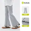 Pantalones de niña Dudu, pantalones acampanados para niños, pantalones de campana para bebé niña, pantalones largos nuevos de otoño, ropa infantil de moda para primavera y otoño de bebé