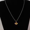Collar de Ala Estrella de Cinco Puntas Transfronterizo para Niñas y Estudiantes, Regalo para Mejores Amigas, Estilo Coreano Simple, Dibujo Animado Lindo, Cadena Versátil para Clavícula, Moderno