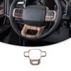 Adecuado para 21-25 Ford F150 Modificado F-150 Volante Accesorios Interiores Cubierta Decorativa para Volante