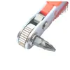 Llave de Carraca Pequeña Dos en Uno, Juego de Varillas de Extensión Hexagonales, Destornillador Cruzado Giratorio de Torque Bidireccional Rápido
