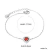 Pulseira de Corrente Fina Simples Amorosa Europeia e Americana Transfronteiriça Aço Inoxidável Exquisite Temperamento High-End Zircônia Pulseira Acessórios