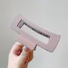 Pinza Pinza de Agarre Marrón Maillard Tamaño Alto para el Cabello Multitamaño Pinza Moda Corea del Sur Simple Pinza de Tiburón Cabello de Mujer