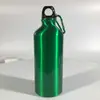 Copo térmico de camada única transfronteiriço para montanhismo ao ar livre, esportes de ciclismo, chaleira de cor sólida, simples, de alumínio, atacado de fábrica