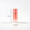 Suministrado Directamente por el Fabricante, Tubos Triangulares para Brillo de Labios con Pintura en Spray Degradada, Tubos para Brillo de Labios DIY, Materiales de Empaque Cosmético, Tubos para Labiales, Se Pueden Imprimir con Logo