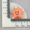 Estrella de Mar Cara Sonriente DIY Agujero Expresión Pentagrama Resina Accesorios Hebilla de Zapato Pegamento de Crema DIY Tocado Pasador Paquete de Materiales